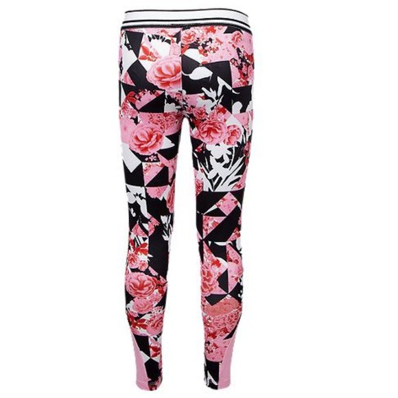 Nike Dri-FIT Tokyo Floral Leggings ~ Pink ~ New! - Picture 3 of 11